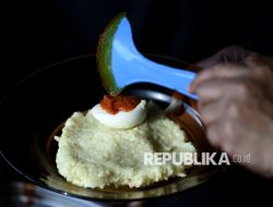 Hidangan Bubur Peca jadi Menu Khas Berbuka Puasa di Samarinda