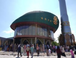 Panglima TNI Resmikan Masjid Berdesain Baret Kostrad di Cijulang