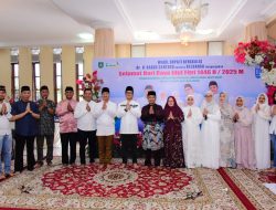 Meriahnya Lebaran di Negeri Junjungan, Wabup Terima Tamu dari Komunitas Tionghoa, Khatolik dan Brunei