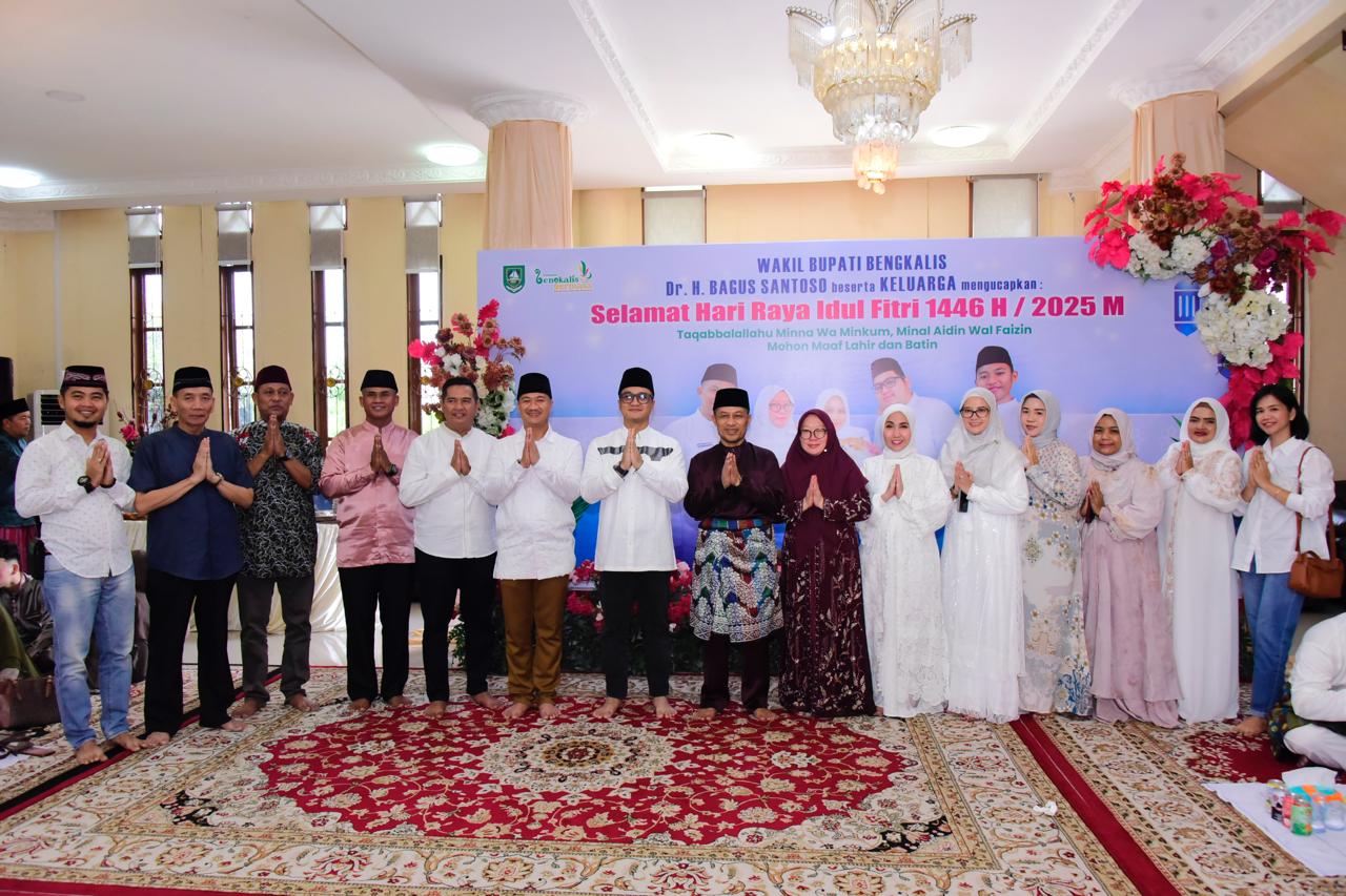 Meriahnya Lebaran di Negeri Junjungan, Wabup Terima Tamu dari Komunitas Tionghoa, Khatolik dan Brunei