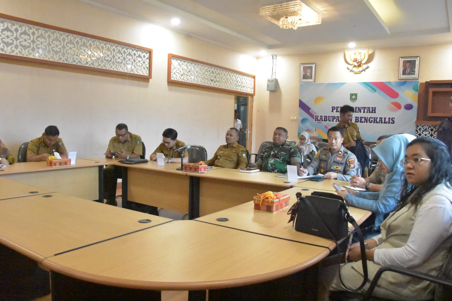 Wabup Bagus Santoso Pantau dan Ikuti Rakor Pengendalian Inflasi, IPH Bengkalis Masih Diangka Stabil