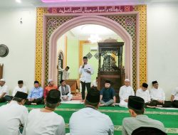 Bupati Bengkalis Kasmarni Sambut Kunjungan Safari Ramadhan Pemprov Riau di Bathin Solapan