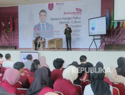Hadiri Ambassador Talk, Kuasa Usaha Meksiko Tegaskan Komitmen Bilateral Meksiko-Indonesia