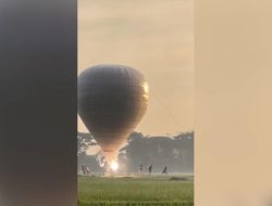 Tujuh Terduga Pelaku Ledakan Balon Udara Berpetasan di Tulungagung Ditangkap