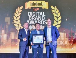 Dukung Transaksi Non Tunai, Bank DKI Raih Penghargaan Digital Brand