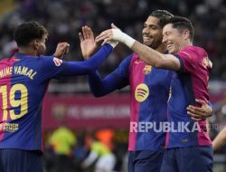 Barcelona Gusur Atletico di Puncak Usai Taklukkan Real Sociedad 4-0