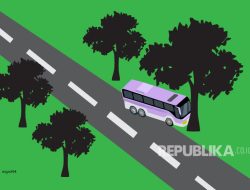 Polisi Tahan Sopir Bus Ugal-ugalan Lindas Pengendara Motor di Cianjur