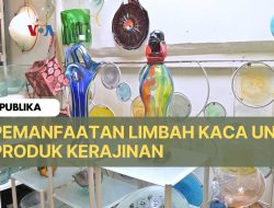 Keren, Hasil Kerajinan dari Limbah Kaca