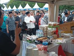 Dikunjungi Erick Thohir, Pelaku UMKM Bazar Republika di Masjid At Tin Sangat Antusias