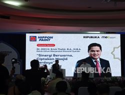 Erick Bicara soal Sinergi Berwarna, Ciptakan Masjid Berdaya