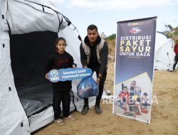 Penuhi Kebutuhan Pangan Awal Ramadhan, INH Distribusikan Paket Sayur untuk Warga Gaza