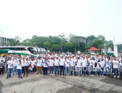 Petrokimia Gresik Fasilitasi Ratusan Pemudik Menuju Berbagai Kota di Jawa Timur