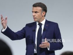 Macron Serukan Bantuan Segera Masuk ke Gaza
