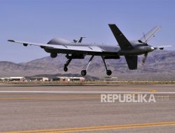 Di Yaman, Drone Super Canggih Plus Mahal Militer Amerika Hancur Dibom Houthi