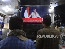 Houthi Hantam Pangkalan Rudal Israel dengan Balistik Palestine-2