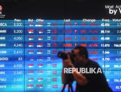 Sepekan Terakhir, IHSG Turun 3,82 Persen, Kapitalisasi Pasar Rp 10.695 Triliun