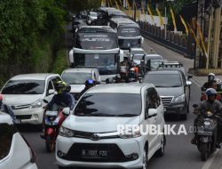 Arus Balik Lebaran, Pemudik yang Melintasi Jalur Nagreg Makin Meningkat
