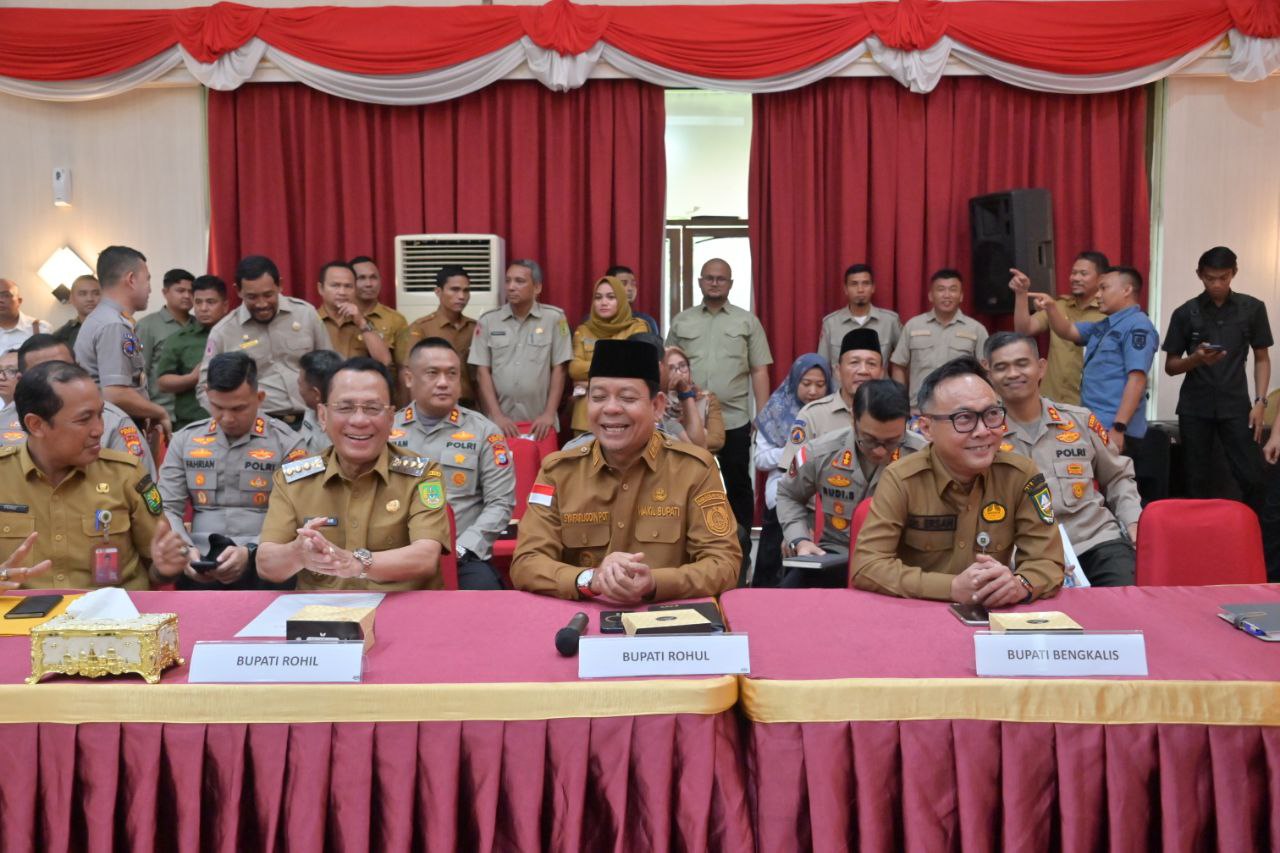 Komitmen Tinggi, Pemkab Bengkalis Siap Kolaborasi Hadapi Karhutla