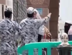 Viral Perempuan Pukul Askar di Area Masjid Nabawi Madinah, Ini Tanggapan Arab Saudi