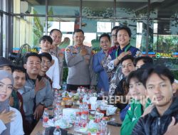 Gelar Halal Bihalal Bersama Mahasiswa, Ini Pesan Kapolres Indramayu