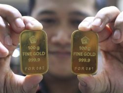 Harga Emas Antam Hari Ini Turun Seribu