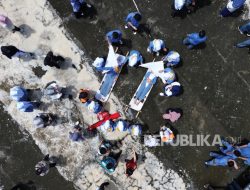 Rumah Zakat Lakukan Simulasi Mandiri Gempa di SMA Pembangunan UNP Padang