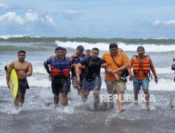 Tiga Anak Terseret Ombak di Pantai Karangpakis Cilacap, 2 Selamat dan 1 Hilang