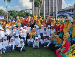 Bunda PAUD Kabupaten Bengkalis Hadiri Kegiatan Implementasi Porseni TK se-Provinsi Riau