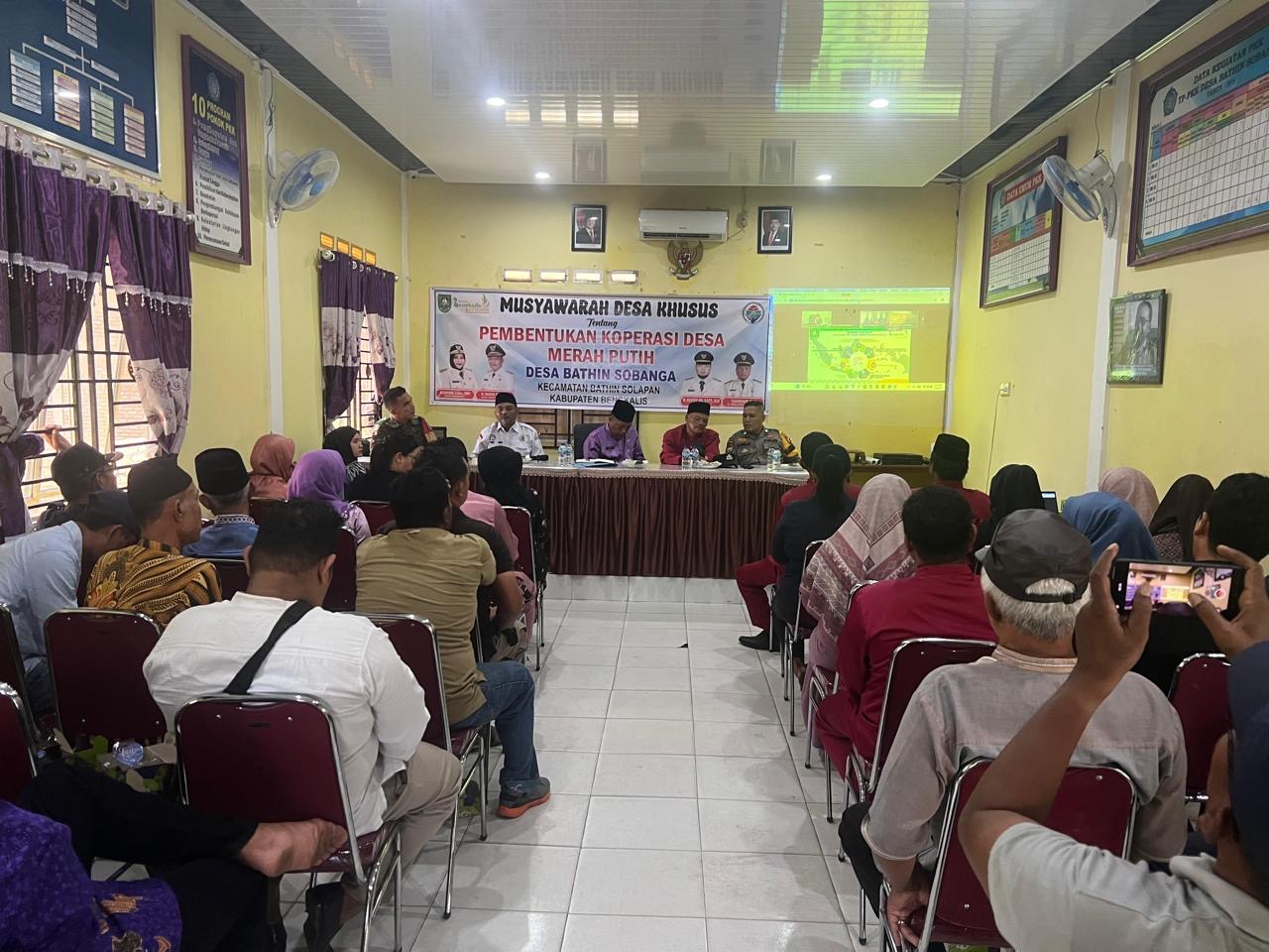 Pembentukan Koperasi Merah Putih Di Bengkalis Capai 94 Persen