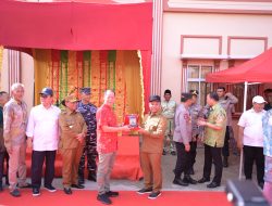 Resmikan Mess Hai Cu King Sungai Bakau, Gubri Janji Akan Perjuangkan Pembangunan Jalan Lintas Sinaboi
