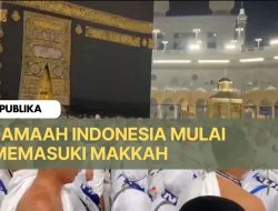 Jamaah Indonesia Mulai Masuki Makkah