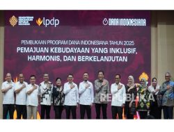 Dana Indonesiana 2025 Dibuka, Kemenbud Siapkan Rp 465 Miliar untuk Pemajuan Kebudayaan