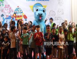 Komoy Ramaikan Lomba Mewarnai Ulang Tahun ke-12 Maluku City Mall