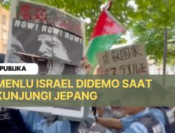 Menlu Israel Didemo Saat Kunjungi Jepang