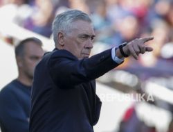 Madrid Unggul Duo Gol tapi Kena Comeback Barcelona, Ancelotti Sesalkan Kesalahan Pertahanan
