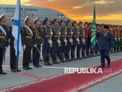 Dilepas Dengan Hormat, Presiden Prabowo Akhiri Kunjungan di Rusia