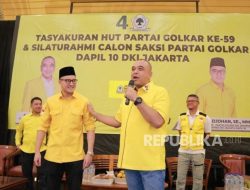 Syafi Djohan Pilih Ahmed Zaki Lanjut Nakhodai Golkar Jakarta