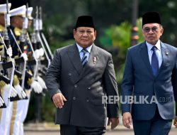 Bertemu PM Anwar Ibrahim, Prabowo: Kita Dukung Kemerdekaan Palestina