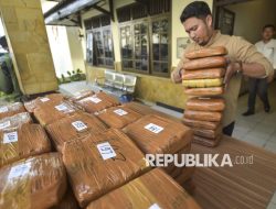 Polisi Gagalkan Penyelundupan 200 Kilogram Ganja Kering