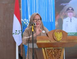 Aksi Nyata Program TP Posyandu Riau, Ketua TP Posyandu Bengkalis Dampingi Ibu Gubri di Pesisir