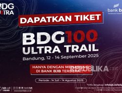 Dari Tabungan ke Trek Trail: bank bjb Ajak Masyarakat Uji Ketangguhan Lewat BDG 100 Ultra