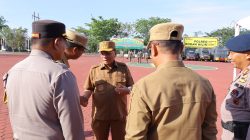 Hadiri Apel Gelar Pasukan Operasi Lancang Kuning, Bupati Rohil Ajak Masyarakat Patuhi Aturan Lalulintas