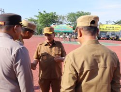 Hadiri Apel Gelar Pasukan Operasi Lancang Kuning, Bupati Rohil Ajak Masyarakat Patuhi Aturan Lalulintas