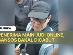 Pemerintah Bakal Sanksi Penerima Bansos Main Judi Online