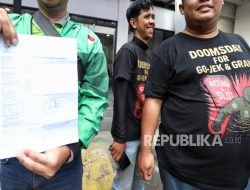 Puluhan Pengemudi Online Mengadu ke Komnas HAM