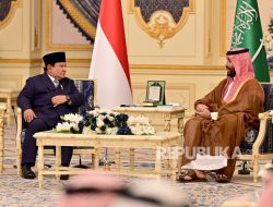 Prabowo-MBS Perkuat Kemitraan Strategis, Perdagangan RI-Arab Saudi Tembus Rp 510 Triliun