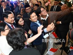 Prabowo Disambut Meriah Diaspora Indonesia saat Tiba di Brussel