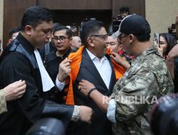 Sekjen PDIP Hasto Kristiyanto Divonis 3,5 Tahun Penjara