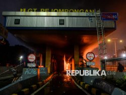 Kerugian Rp 80 Miliar, Jasa Marga Pulihkan Gerbang Tol Terdampak Aksi