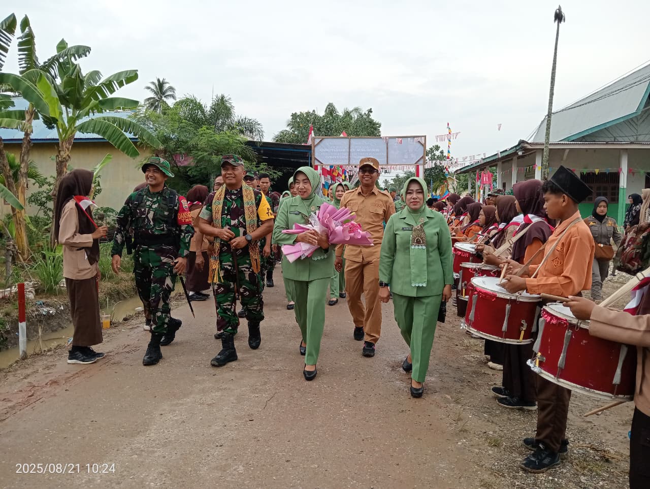 Danrem 031 WB Secara Resmi Tutup Kegiatan TMMD Ke-125 Kodim 0321 Rokan Hilir
